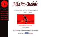 Desktop Screenshot of bikepro-mobile.com