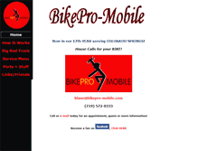 Tablet Screenshot of bikepro-mobile.com